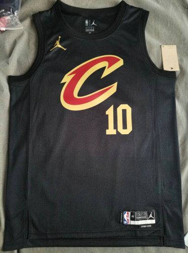 Maillot de Basket #10 Garland Cavaliers statement edition Noir